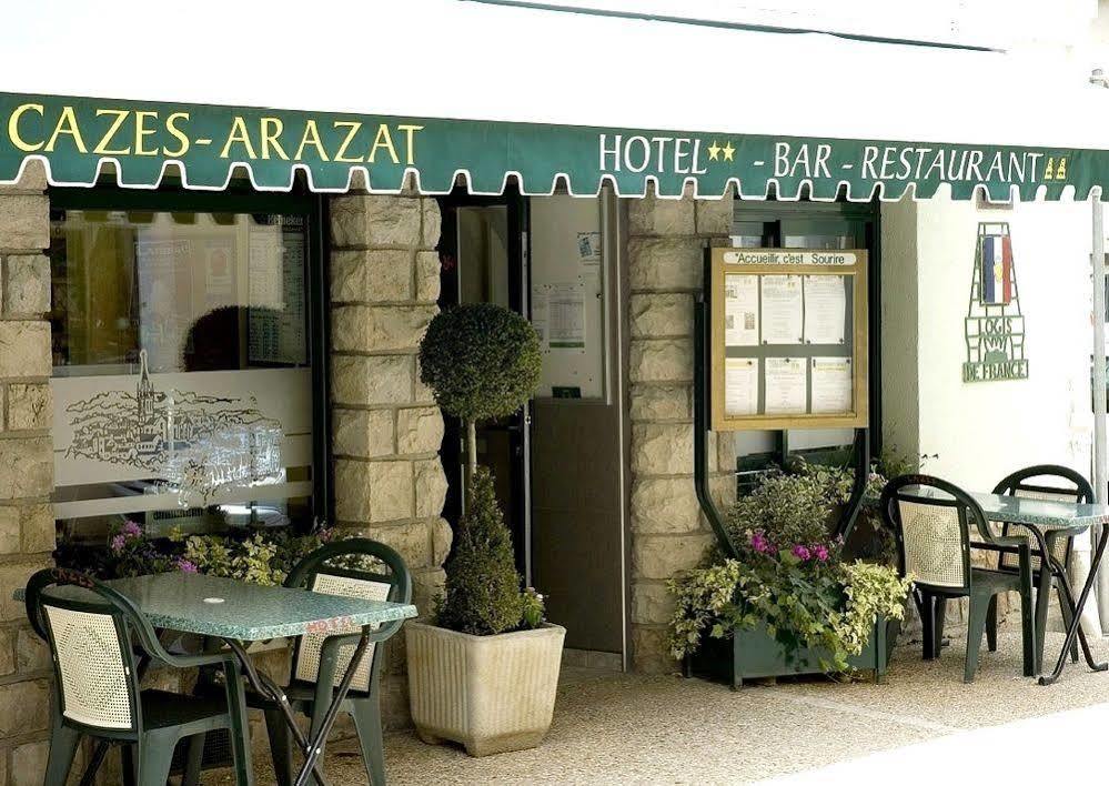 Logis Hotel Restaurant Cazes Arazat Laissac Dış mekan fotoğraf